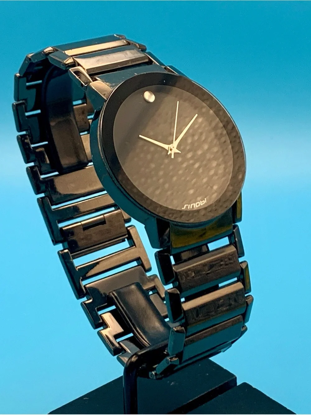 SINOBI S9106G Men’s Minimalist Quartz Wristwatch Japan Movt Working New Battery